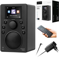 Kruger & Matz internetové rádio DAB+ WiFi Bluetooth sieť digitálna čierna Kruger & Matz internetové rádio DAB+ WiFi Bluetooth sieť digitálna čierna