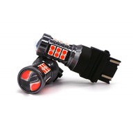 P27/7W LED žiarovka 3157 12V CANBUS 1400lm červená P27/7W LED žiarovka 3157 12V CANBUS 1400lm červená