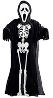 Oblečenie Robe Skeleton Halloween 120-130