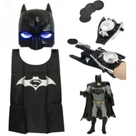 SÚPRAVA OBLEKU BATMAN 5 V 1 MASKA LAUNCHER CAPEST SÚPRAVA OBLEKU BATMAN 5 V 1 MASKA LAUNCHER CAPEST