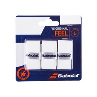 BABOLAT VS GRIP ORIGINAL OVERGRIP vrchné zavinovačky Biele 3 ks BABOLAT VS GRIP ORIGINAL OVERGRIP vrchné zavinovačky Biele 3 ks
