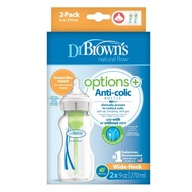 ANTIKOLICKÁ FĽAŠA Dr Browna 270 ml -2balenie 0m+ ANTIKOLICKÁ FĽAŠA Dr Browna 270 ml -2balenie 0m+