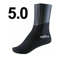 Neoprénové ponožky na plávanie SEAC 5,0 mm XXL