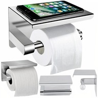 DRŽIAK NA TOALETNÝ PAPIER S POLICOU CHROM LOFT LOFT WC DRŽIAK NA TOALETNÝ PAPIER S POLICOU CHROM LOFT LOFT WC