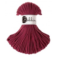 Splietaná šnúrka Bobbiny Junior Red Wine, 3 mm Splietaná šnúrka Bobbiny Junior Red Wine, 3 mm