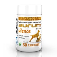 AURUM SILENCE - Upokojujúce tablety pre psov a mačky
