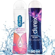 Sada intímnych gélov DUREX INTIMA BALANCE 50ml + DUREX PERFECT GLIDE 50ml Sada intímnych gélov DUREX INTIMA BALANCE 50ml + DUREX PERFECT GLIDE 50ml