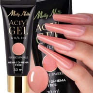 Polygélový akrylový gél Stavebný MOLLYNAILS HEMA/Di-HEMA zadarmo 30 g výber farieb Polygélový akrylový gél Stavebný MOLLYNAILS HEMA/Di-HEMA zadarmo 30 g výber farieb