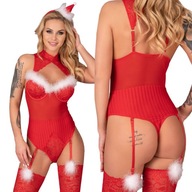 SEXY VIANOCE Santa Claus Čisté snehové vločky Livco Corsetti L/XL SEXY VIANOCE Santa Claus Čisté snehové vločky Livco Corsetti L/XL