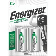Dobíjacie batérie Energizer Power Plus C HR14 2500mAh ( Dobíjacie batérie Energizer Power Plus C HR14 2500mAh (