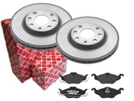 PREDNÉ DISKY FEBI + DESTIČKY OPEL ASTRA G 4OTW 256 PREDNÉ DISKY FEBI + DESTIČKY OPEL ASTRA G 4OTW 256