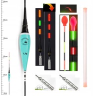 Plavák 1,5g - 24 cm - Zmena farby + kamufláž + dve funkcie 2x batéria Plavák 1,5g - 24 cm - Zmena farby + kamufláž + dve funkcie 2x batéria