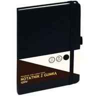 Zápisník s gumou A5 80 listov BLACK Grand Zápisník s gumou A5 80 listov BLACK Grand