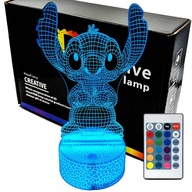 Lilo and Stitch 3D LAMP LED nočná lampa Lilo and Stitch 3D LAMP LED nočná lampa