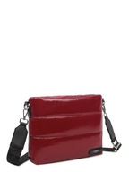 DÁMSKA BURGUNDSKÁ LUIGISANTO VEĽKÁ CROSSBODY TAŠKA