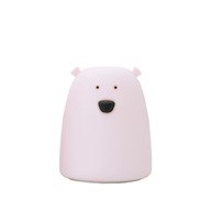 Lampička SILICONE BEAR malá Rabbit&Friends Pink Lampička SILICONE BEAR malá Rabbit&Friends Pink