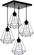 ZÁVESNÉ STROPNÉ LAMPY LUSTRE DIAMANT LOFT LED ZÁVESNÉ STROPNÉ LAMPY LUSTRE DIAMANT LOFT LED