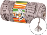 Lowicz String makramy skrútená Moczka 3 mm 100m Lowicz String makramy skrútená Moczka 3 mm 100m