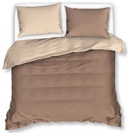 Jednofarebné obliečky 160x200 100% bavlna - cappuccino Jednofarebné obliečky 160x200 100% bavlna - cappuccino