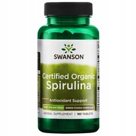 SWANSON Spirulina 500 mg - 180 tabliet. SWANSON Spirulina 500 mg - 180 tabliet.