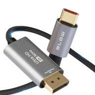 KÁBLOVÝ DISPLAYPORT USB-C THUNDERBOLT TYP MACBOOK BRIDGE 8K 4K 2M KÁBLOVÝ DISPLAYPORT USB-C THUNDERBOLT TYP MACBOOK BRIDGE 8K 4K 2M