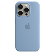 Silikónové puzdro Apple iPhone 15 PRO s MagSafe - MODRÉ