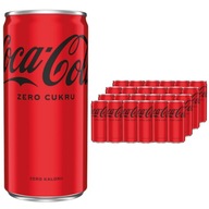24x Coca-cola Zero sýtený nápoj 200 ml 24x Coca-cola Zero sýtený nápoj 200 ml