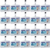 Puzdro na ID kartu s klipom 85-54mm x20 Puzdro na ID kartu s klipom 85-54mm x20