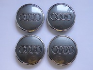 4x stredové kryty na ráfiky AUDI 61 mm 4M0601170JG3 šedá 4x stredové kryty na ráfiky AUDI 61 mm 4M0601170JG3 šedá