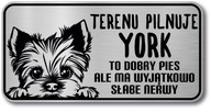 Pozor znamenie York Dog