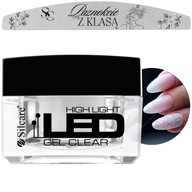 Silcare High Light LED FRENCH PINK Nail Builder Gel 30g + PILNÍK Silcare High Light LED FRENCH PINK Nail Builder Gel 30g + PILNÍK