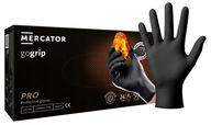GOGRIP Rukavice hrubé nitrilové 50 ks. Čierna veľkosť M GOGRIP Rukavice hrubé nitrilové 50 ks. Čierna veľkosť M