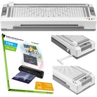 LAMINÁTOR A4 LAMINÁTOR + ZADARMO 100 fólií A4 TRIMER ROUNDER DUNCH LAMINÁTOR A4 LAMINÁTOR + ZADARMO 100 fólií A4 TRIMER ROUNDER DUNCH