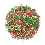Ozdobné cukrové posýpky na vianočný koláč Jingle Blend Słodki Bufet 90 g Ozdobné cukrové posýpky na vianočný koláč Jingle Blend Słodki Bufet 90 g