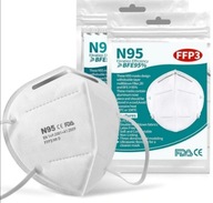 FFP3 KN95 ochranná maska ​​CE 30 kusov