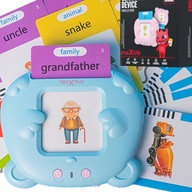 ANGLICKÁ ČÍTAČKA KARIET HRAČKA NA UČENIE SLOV JAZYKA DARČEK PRE DIEŤA ANGLICKÁ ČÍTAČKA KARIET HRAČKA NA UČENIE SLOV JAZYKA DARČEK PRE DIEŤA