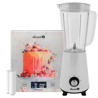 Elektronická presná kuchynská váha na smoothie, 2xBIDON