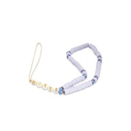 Guess Phone Strap Beads Heishi - Remienok na telefón 25 cm (Lilac)