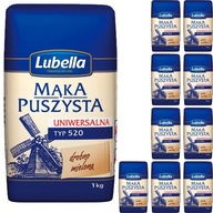 Lubella Fluffy univerzálna múka TYP520 10x1kg Lubella Fluffy univerzálna múka TYP520 10x1kg