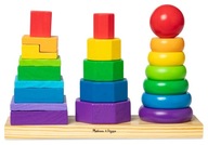 Hračky pre deti Geometrické puzzle Triedička