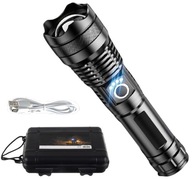 VÝKONNÉ TAKTICKÉ LED VODEODOLNÉ ZOOM USB SVETLO VÝKONNÉ TAKTICKÉ LED VODEODOLNÉ ZOOM USB SVETLO