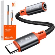 MCDODO ADAPTÉR USB C MINI JACK S DAC MCDODO ADAPTÉR USB C MINI JACK S DAC