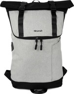 ZNAČKOVÝ HIMAWARI BATOH Urban Roll-up s kapucňou Priestranný 23L na notebook