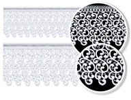GUIPURA ČIPKA Skein of Lace/13M Skein No. 7 WHITE GUIPURA ČIPKA Skein of Lace/13M Skein No. 7 WHITE