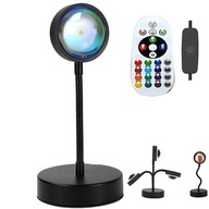 PROJEKTOROVÁ LAMPA ZÁPADU SLNKA RGB 16 FAREBNÁ 10W DIAĽKOVÉ OVLÁDANIE+APLIKÁCIA PROJEKTOROVÁ LAMPA ZÁPADU SLNKA RGB 16 FAREBNÁ 10W DIAĽKOVÉ OVLÁDANIE+APLIKÁCIA