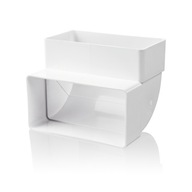 Art 960 - Koleno vertikálne 90 stupňov, 220x90mm Art 960 - Koleno vertikálne 90 stupňov, 220x90mm