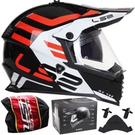 PRILBA CROSS LS2 MX436 PIONEER EVO ADVENTURER BIELA PRILBA CROSS LS2 MX436 PIONEER EVO ADVENTURER BIELA