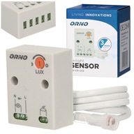Malý súmrakový senzor na povrch, vonkajšia súmraková sonda IP65 pre LED Malý súmrakový senzor na povrch, vonkajšia súmraková sonda IP65 pre LED
