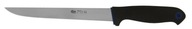 Mäsiarsky nôž Frosts, 210 mm mäkká čepeľ, čierny