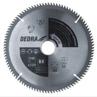 Pílový kotúč na hliník 250 254mm 100 zubov DEDRA